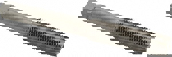 Straight Flute Tap: M10x1 Metric Fine, 4 Flute, Plug Chamfer, 6H Class of Fit, Carbon Steel, Bright/Uncoated Finish